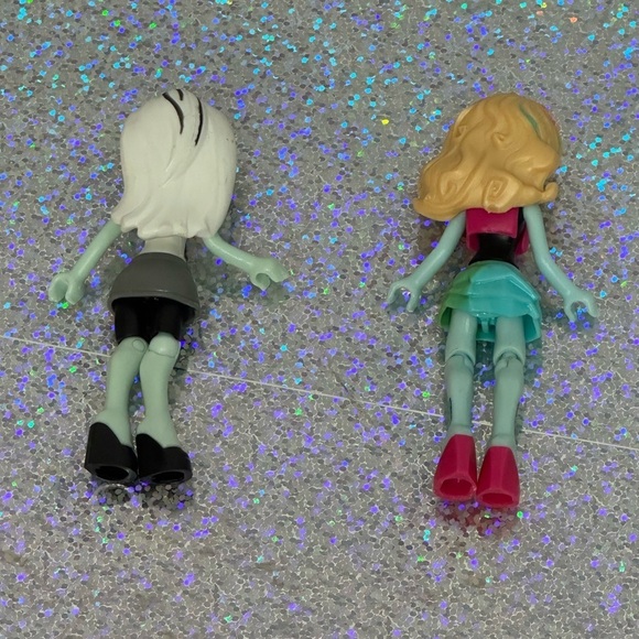 Monster High Mega Bloks Dolls Lot of 2 Dolls Lagoona Frankie Stein - Picture 6 of 13